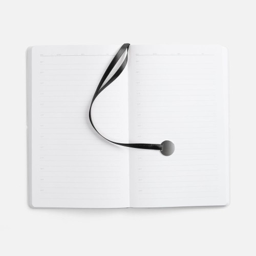 Ежедневник Waltz, недатированный, черный