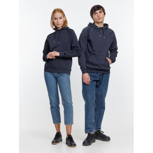 Толстовка унисекс Stellar, темно-синяя