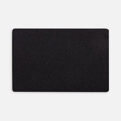 Наклейка тканевая Lunga, L, черная