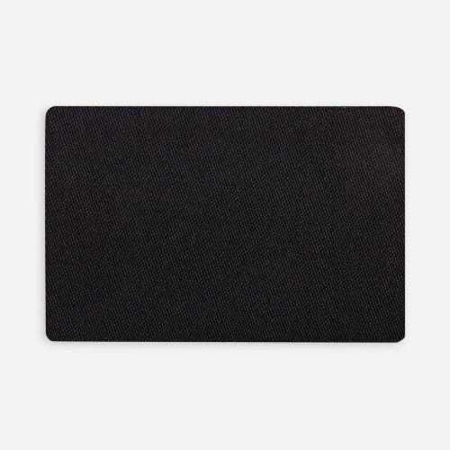 Наклейка тканевая Lunga, L, черная