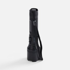 Фонарь аккумуляторный с фокусировкой луча FarSee, черный