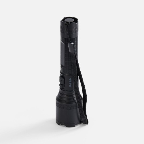 Фонарь аккумуляторный с фокусировкой луча FarSee, черный