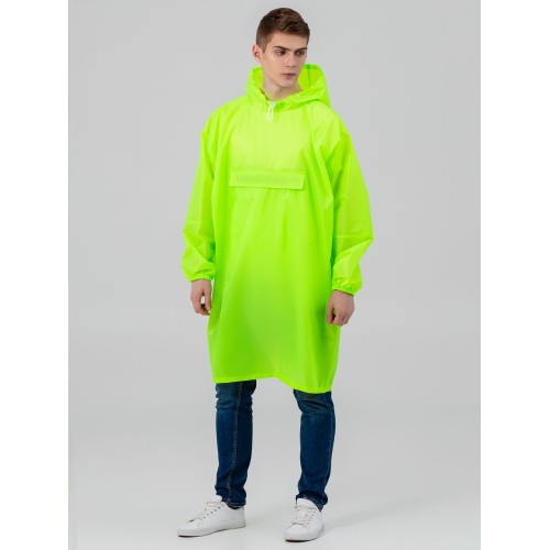 Дождевик-анорак Alatau, желтый неон, единый размер