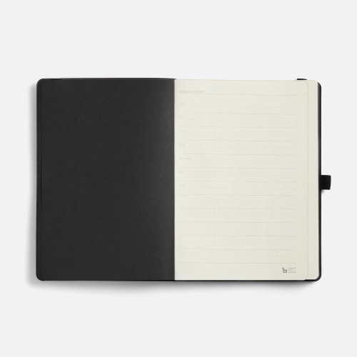 Ежедневник Peel Flex, недатированный, черный