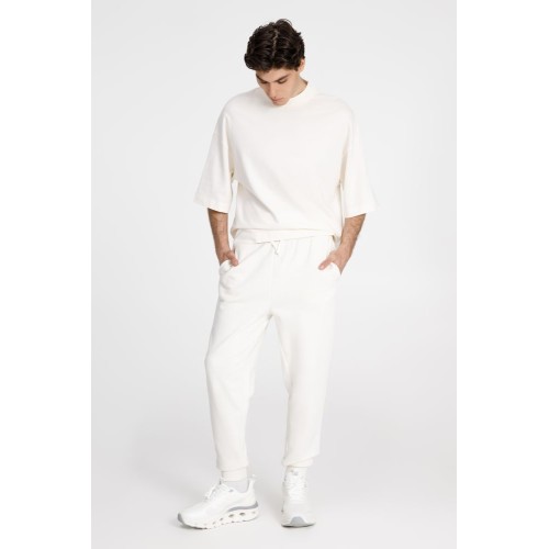 Джоггеры J2, молочно-белые