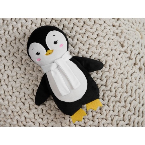 Мягкая игрушка Beastie Toys, пингвиненок с белым шарфом