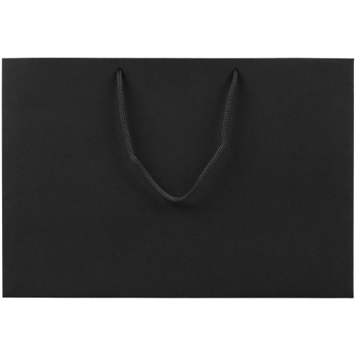 Пакет бумажный Ample Plus M, черный