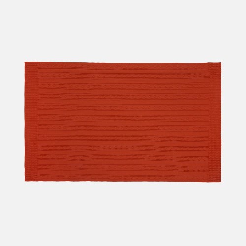 Плед Remitti, оранжевый (морковь)