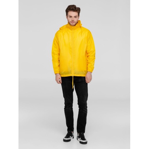 Ветровка унисекс Shift, желтая