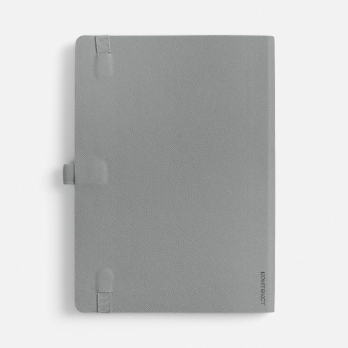 Ежедневник Peel Flex, недатированный, серый