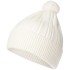 Шапка Knit Beat, белая (молочная)