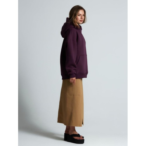 Худи Kulonga Oversize, фиолетовое
