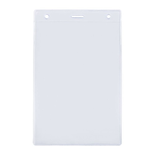 Карман для бейджа Lucid, вертикальный, из фактурного ПВХ