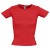 Футболка женская с круглым вырезом Lady 220 красная Футболка женская с круглым вырезом Lady 220 красная