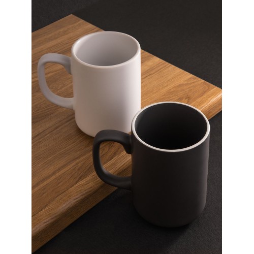 Кружка Mugful, темно-серая (графитовая)