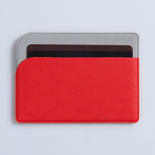 Чехол для карточек Dual, ver.2, красный