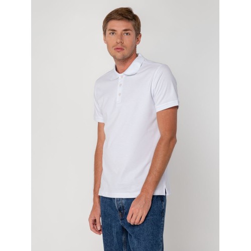 Рубашка поло мужская Virma Stretch, белая