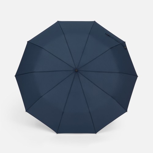 Зонт складной Cloudburst в подарочной упаковке, темно-синий