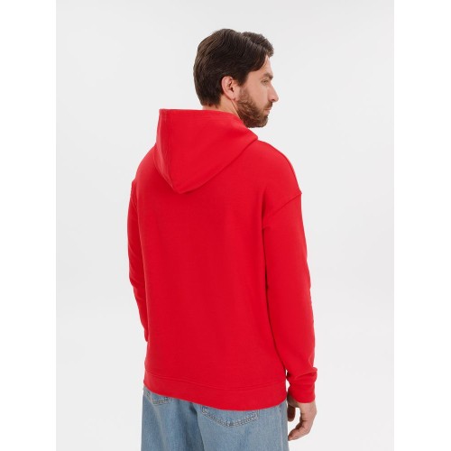 Худи оверсайз унисекс Outshine, красное