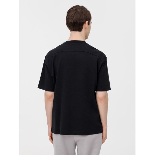 Футболка оверсайз унисекс Sideline, черная