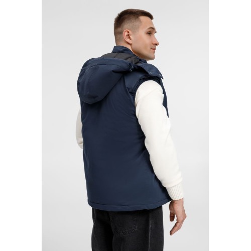 Жилет унисекс Sfera, темно-синий