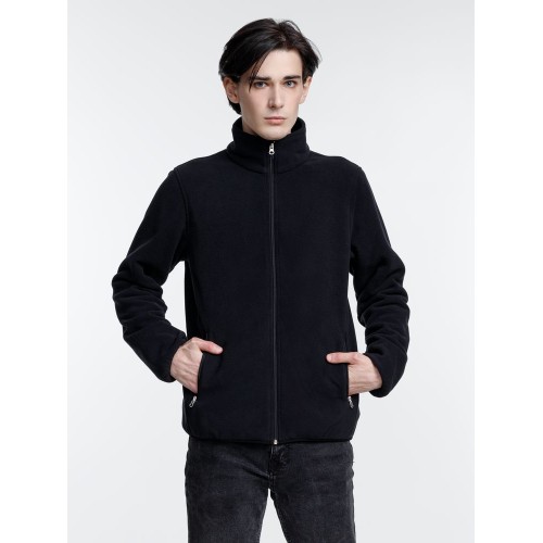 Куртка флисовая унисекс Nesse, черная