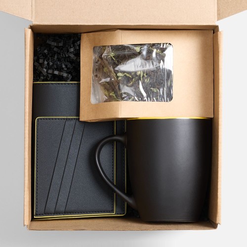 Набор Multimo Tea, черный с желтым