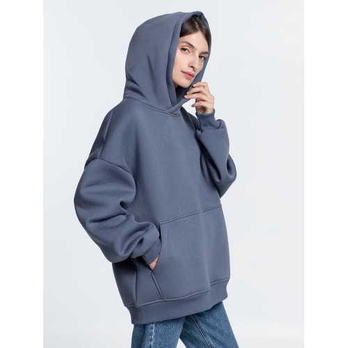 Худи Kulonga Oversize, темно-серое