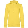 Толстовка с капюшоном женская BNC Inspire (Organic), желтая