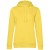 Толстовка с капюшоном женская BNC Inspire (Organic), желтая