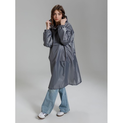 Дождевик-анорак Alatau, серый, единый размер