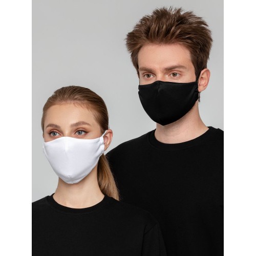 Маска для лица, черная