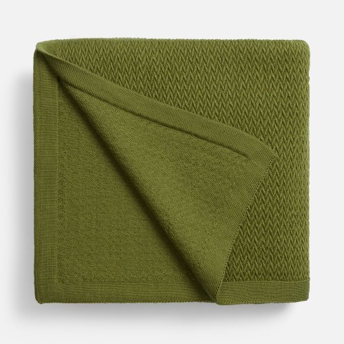 Плед Ornato, зеленый (лавровый)