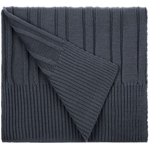 Шарф Knit Beat, серый (графит)
