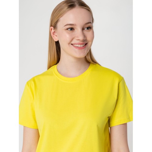 Футболка унисекс T-Bolka 160, желтая