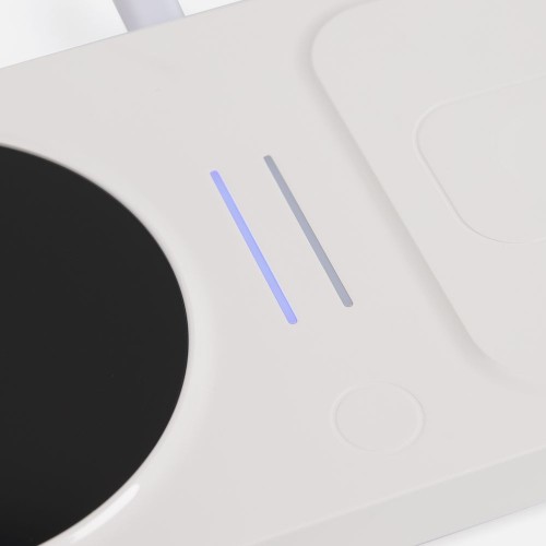 Беспроводное зарядное устройство с подогревом кружки Hot Task, белое