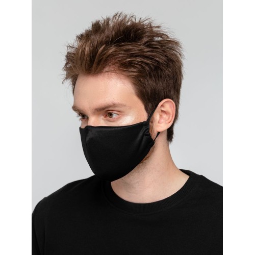 Маска для лица, черная