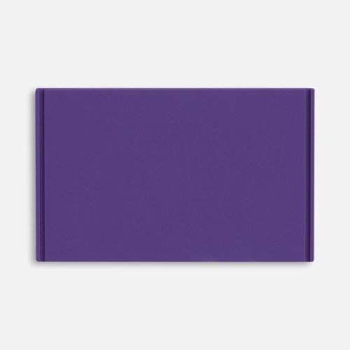 Лейбл из ПВХ Dzeta, XL, фиолетовый