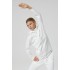 Куртка с капюшоном унисекс Begi, молочно-белая