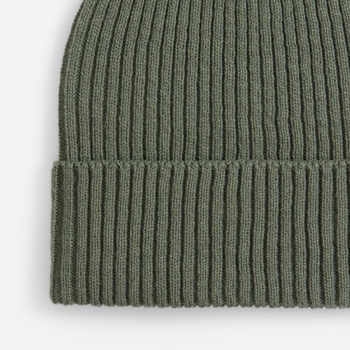 Шапка Catch Match без помпона, зеленая (полынь)