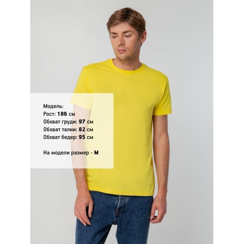 Футболка унисекс T-bolka 140, желтая