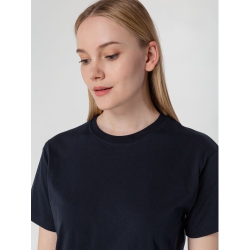 Футболка унисекс T-Bolka 160, темно-синяя