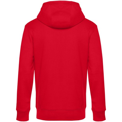 Толстовка с капюшоном унисекс King, красная