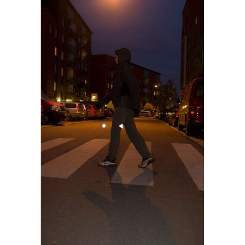 Пешеходный светоотражатель «Сердце», красный