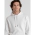 Толстовка с капюшоном унисекс King, белая