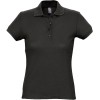 Рубашка поло женская Passion 170, черная Рубашка поло женская Passion 170, черная