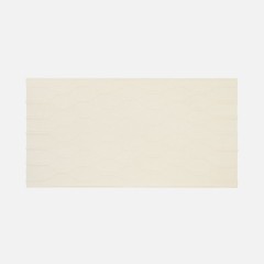 Плед Curve Verve, молочно-белый