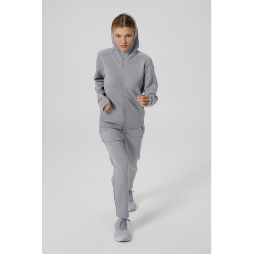 Куртка с капюшоном унисекс Begi, серая