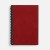 Ежедневник Notera, недатированный, красный Ежедневник Notera, недатированный, красный