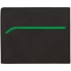Картхолдер Multimo, черный с зеленым Картхолдер Multimo, черный с зеленым